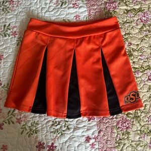 Girls OSU Oklahoma State University Cheer Skort
